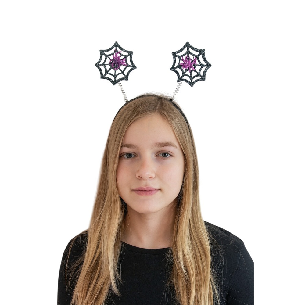 Halloween Spider‎ Web Headband NEW